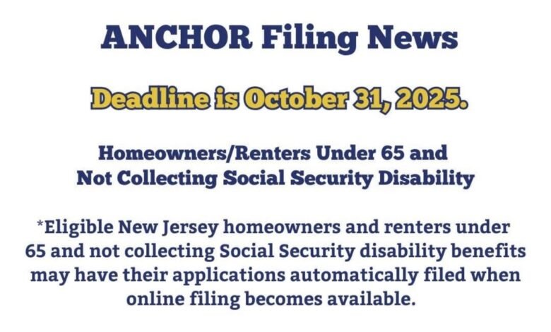 More Than a Rebate: Your Guide to Claiming Up to $1,750 with New Jersey’s ANCHOR Program