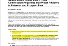 Passaic County Boil Water Alert: The Impact & What Must Happen Next