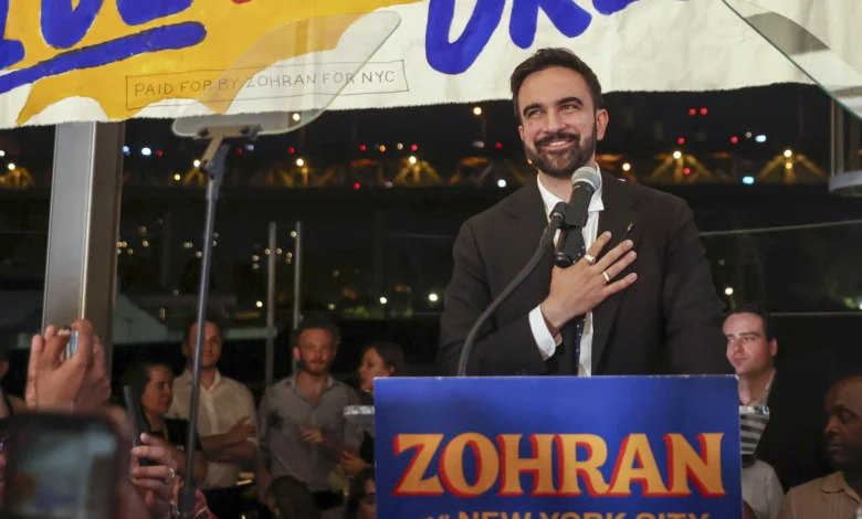 Zohran Mamdani campaign photo