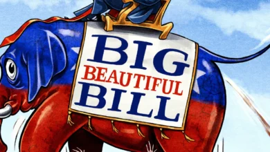 Illustration: Ben Jennings/The Guardian - One Big Beautiful Bill