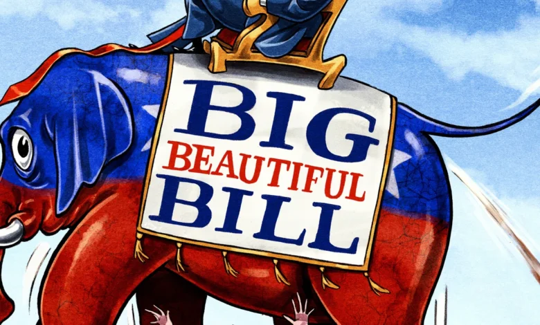 Illustration: Ben Jennings/The Guardian - One Big Beautiful Bill