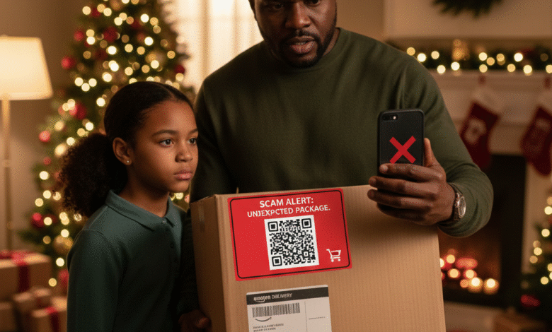 Amazon QR code scam