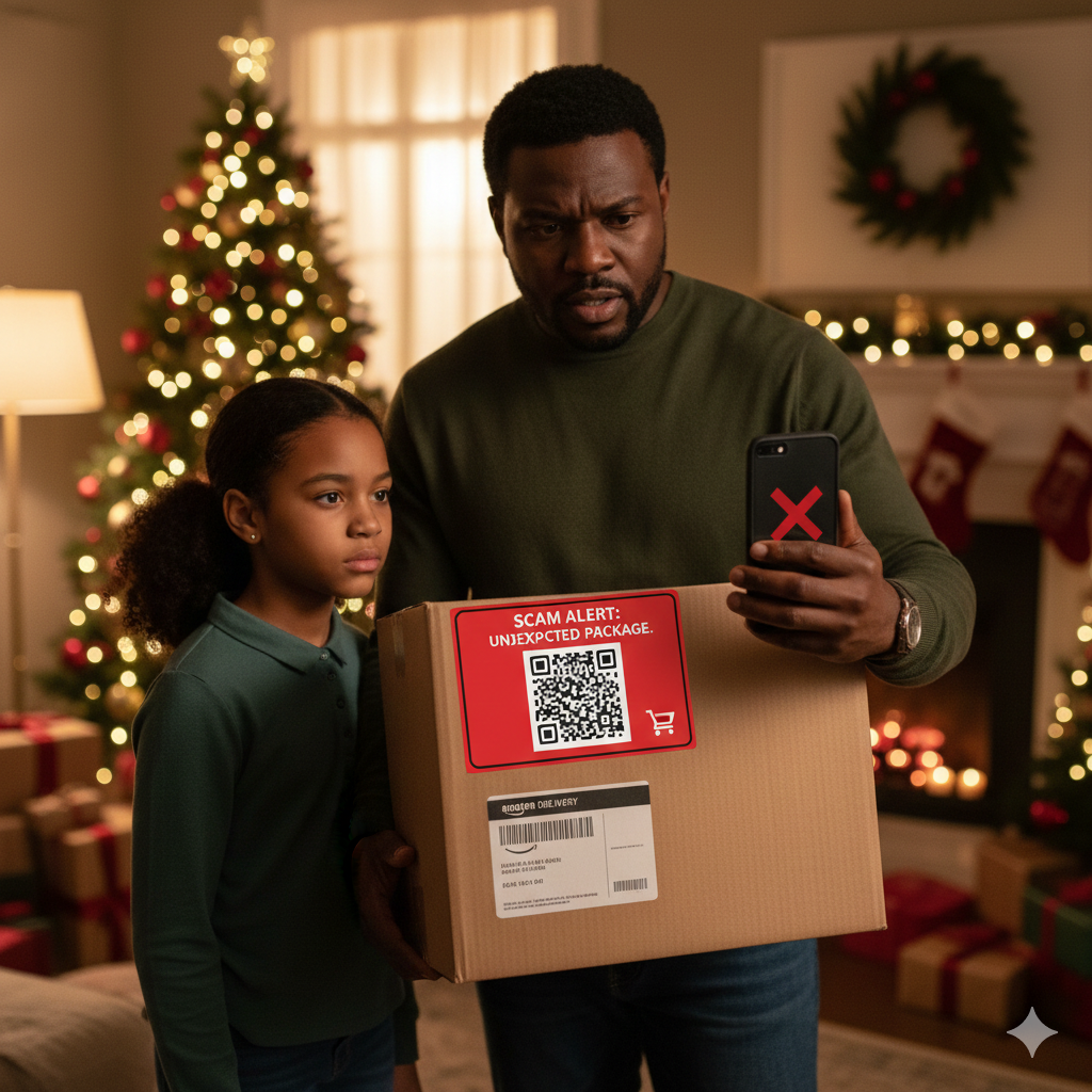 Amazon QR code scam