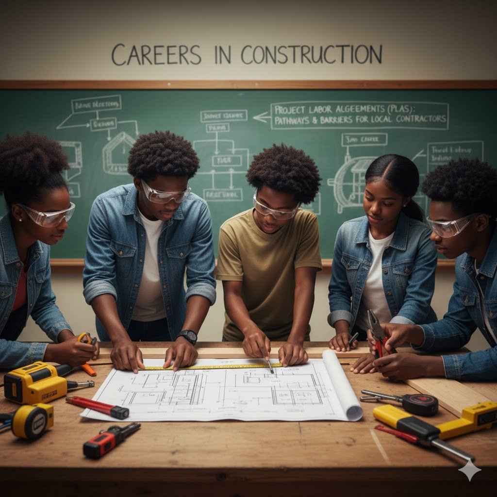 Black contractors and PLAs