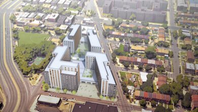 Glenmore Manor affordable housing development in Brownsville, Brooklyn