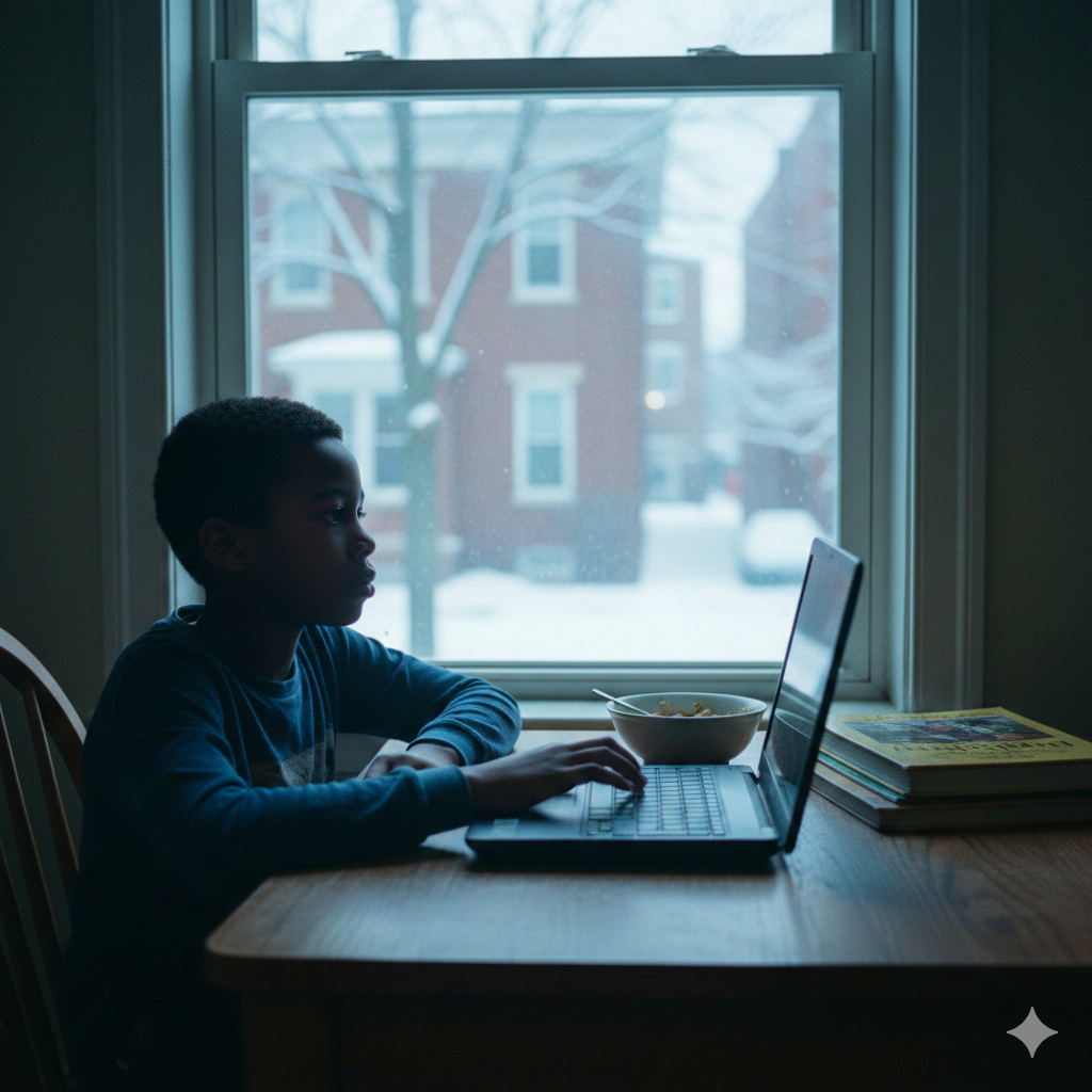 The Digital Snow Day: Is Remote Learning Failing Newark’s Families?