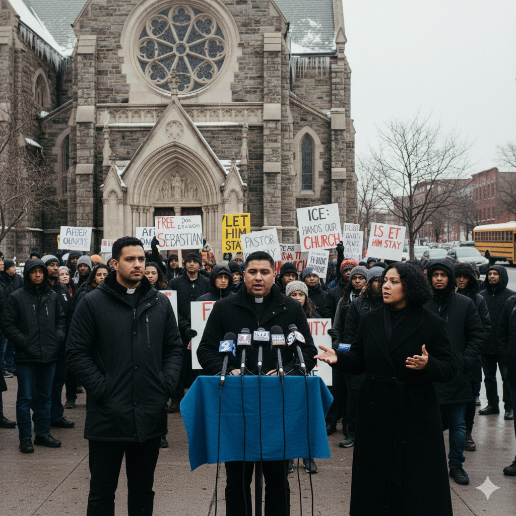 Brooklyn Church Rallies After ICE Detains Longtime Bensonhurst Deacon